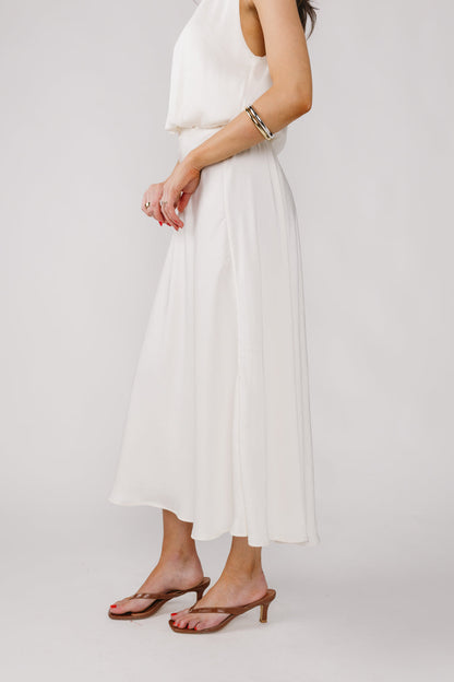 Gonna di loto bianco