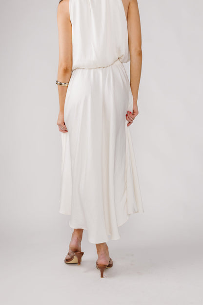 Gonna di loto bianco