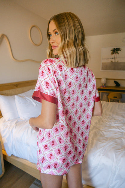 Top del pigiama attillato