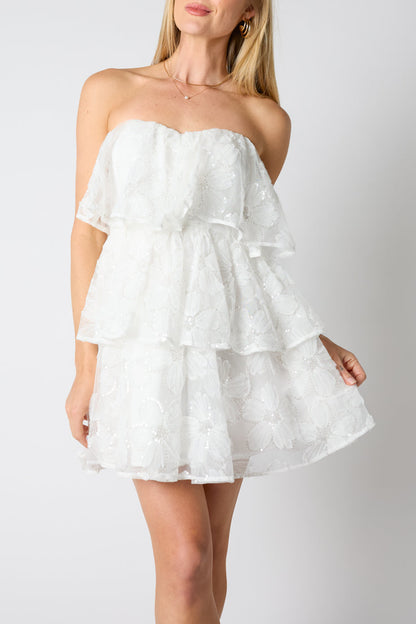 Mini abito Chantilly