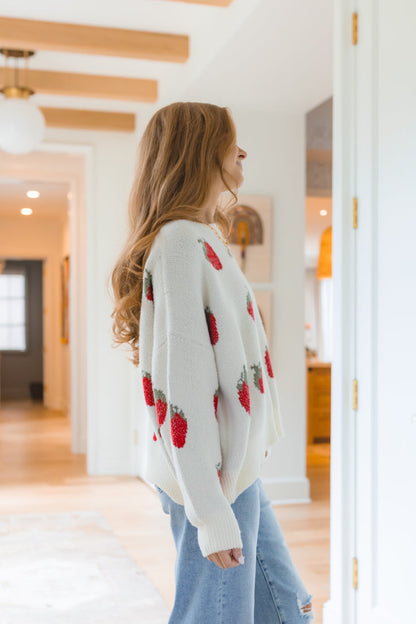 Maglione Strawberry Fields