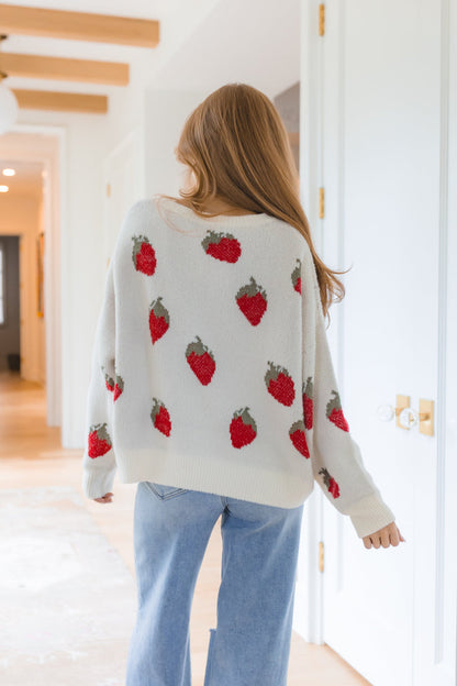 Maglione Strawberry Fields