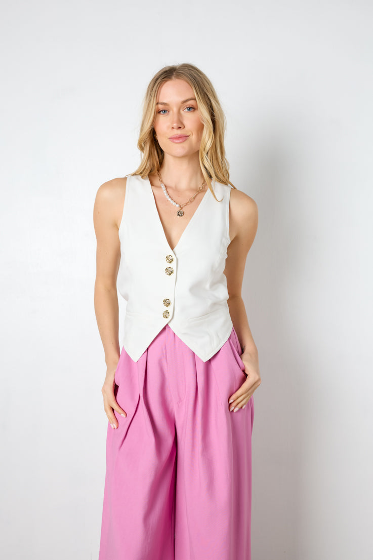 Gilet dal taglio pulito