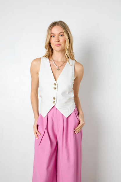 Gilet dal taglio pulito