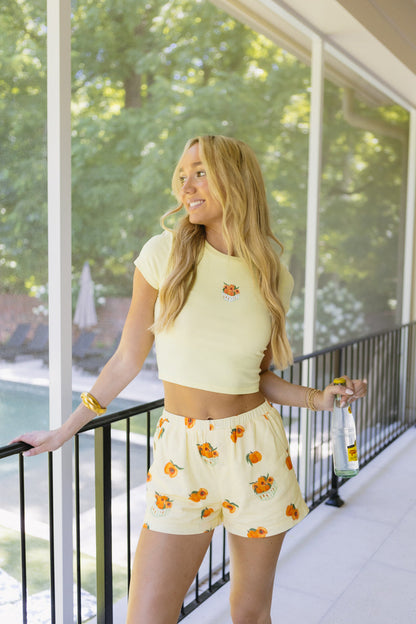 Maglietta Fuzzy Peach