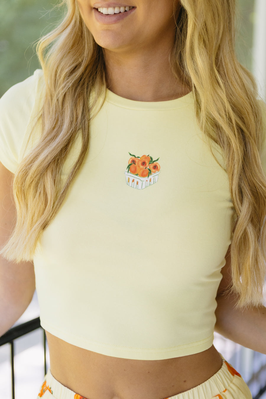 Maglietta Fuzzy Peach